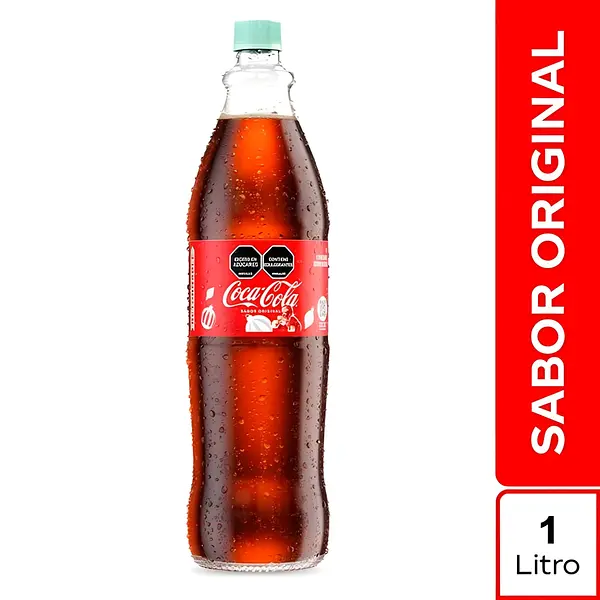 Gaseosa Coca-Cola Sabor Original 1lt