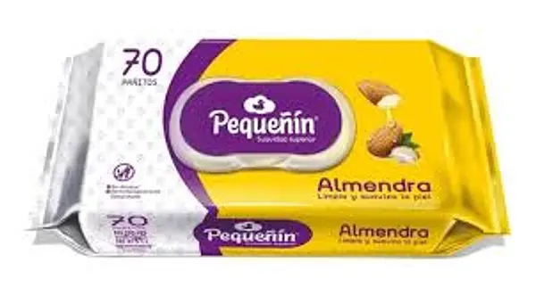 Pañitos Humedos Pequeñin Almendra X70 Pañitos