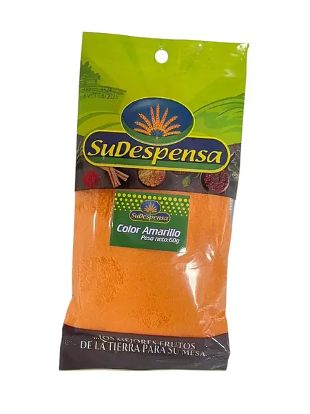 Color Amarillo Su Despensa 60gr