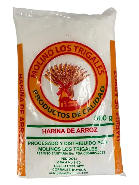 Harina Arroz Los Trigales X500 Gr