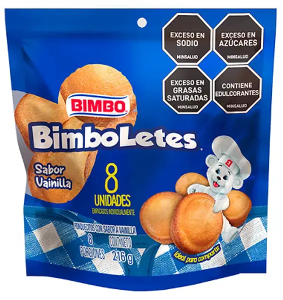 Torta Bimboletes Vainilla 216gr