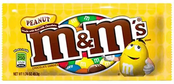 Chocolates M&M'S Peanut 47.9gr