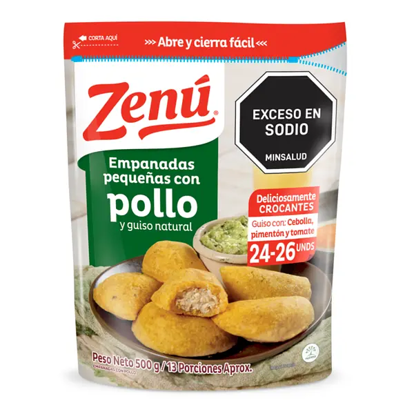 Empanadas Zenú Pollo 500gr
