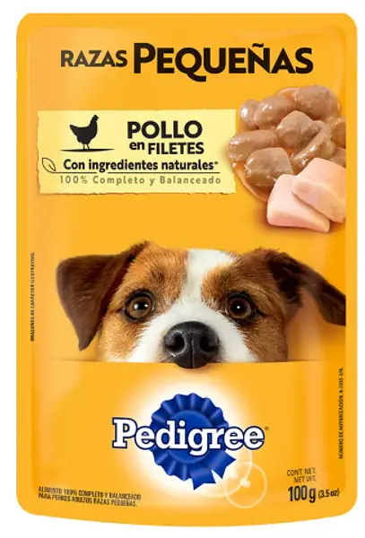 Pedigree Razas Pequeñas Pollo 100gr