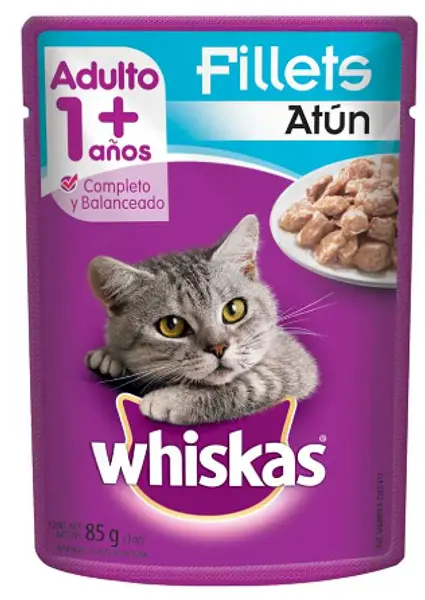 Whiskas Adulto 1+Años Atún 85g