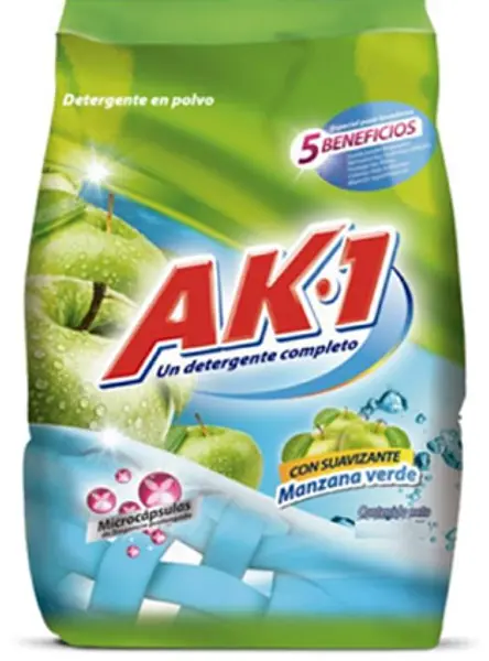 Detergente Polvo Ak-1 Manzana 3000g