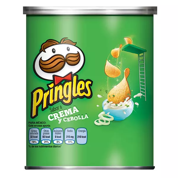 Papas Pringles Crema Cebolla x 40gr