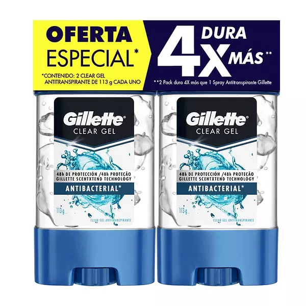 Gel Invisible Antitranspirante Gillette Training Guard 82g, Productos