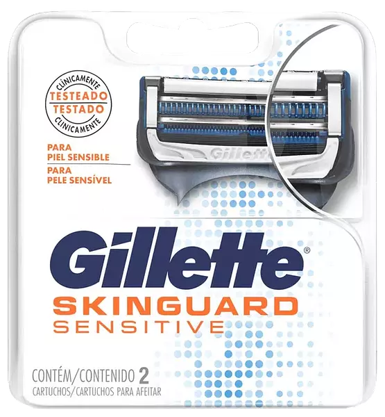 Rto Gillette Skinguard Sentiv 2ct 557