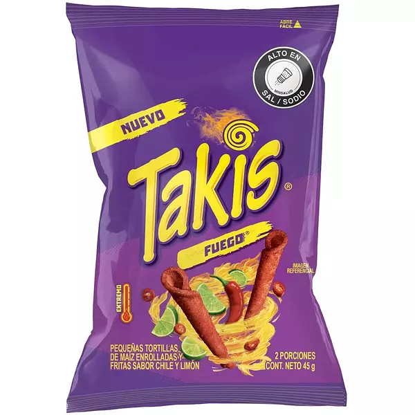 Takis Fuego 45gr Flow Bar Exp