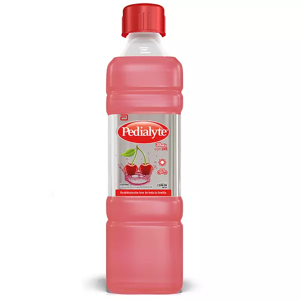 Pedialyte 30 Zinc Cereza 500ml