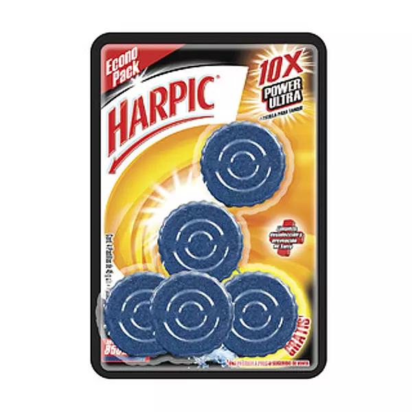 Harpic Pastillas Azules 5x45gr