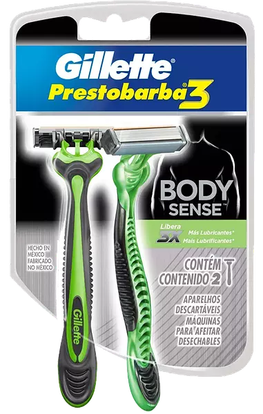 Prestobarba Rba3 Body Sense