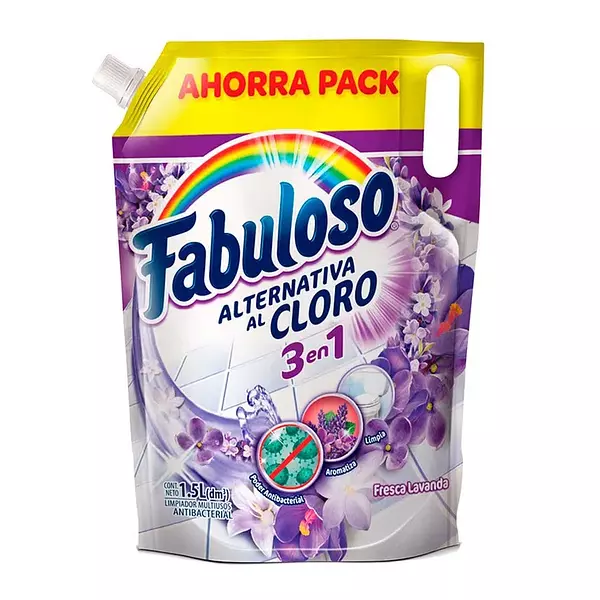 Fabuloso Cloro Lavanda x 1500 Ml