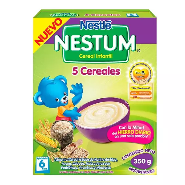 Nestum 5 Cereales X350gr