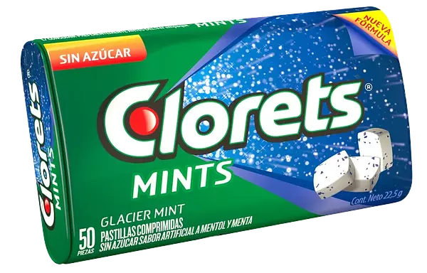 Menta Clorets Mints X9