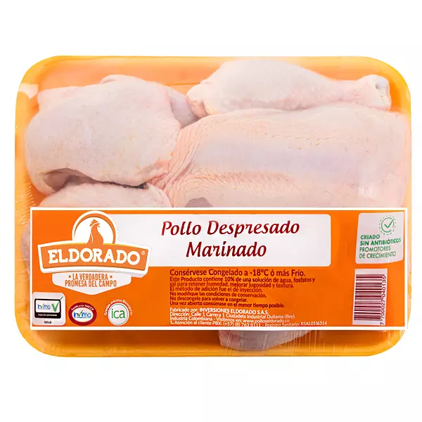 Pollo Despre El Dorado Marinada X1650gr