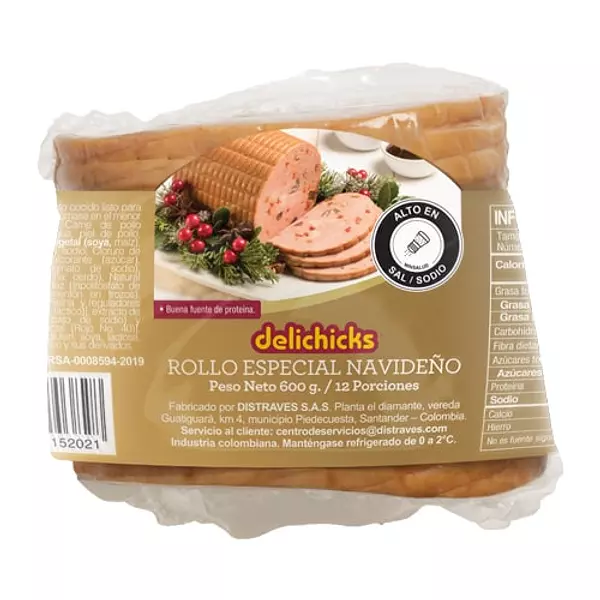 Rollo Esp Navideño Distra x 500gr