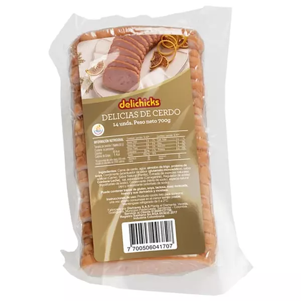 Delicias Cerdo Pf 700gr