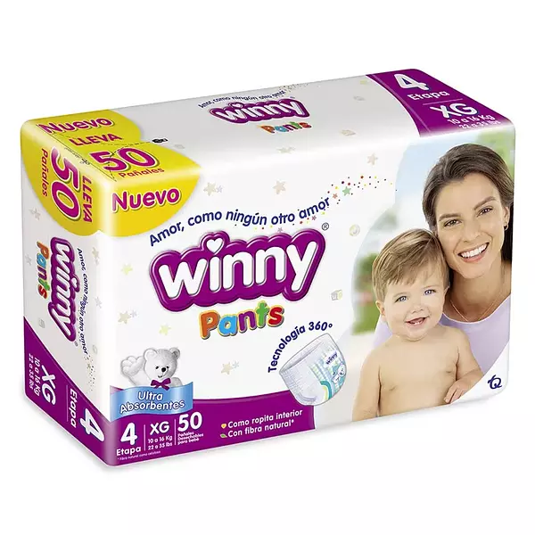 Pañal Winny Pants Et4x50