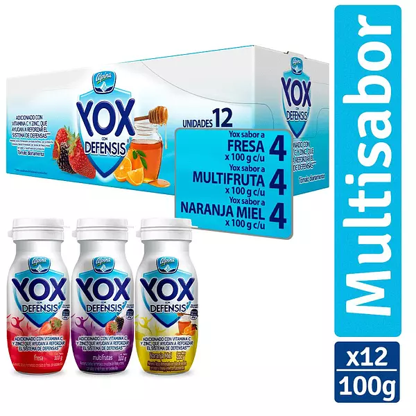 Of Multipack Yox Multisabor X12