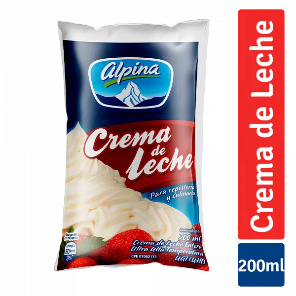 Crema Leche Alpina Uht Bls X200ml