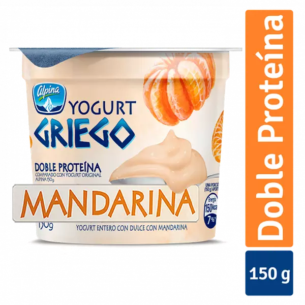 Yogurth Griego Mezc Mandarina X150gr