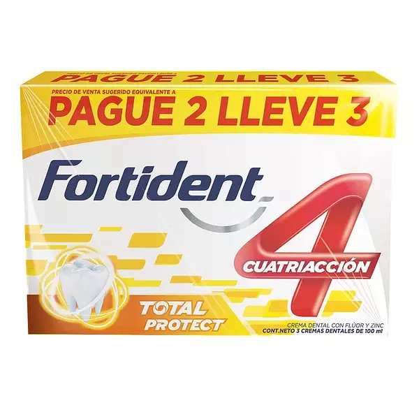 3 Cr Fortident Tp Proct X100 Ml