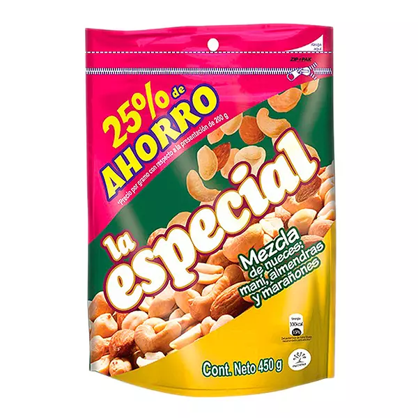 Pasa La Especial Mezcla Nueces X450 G #