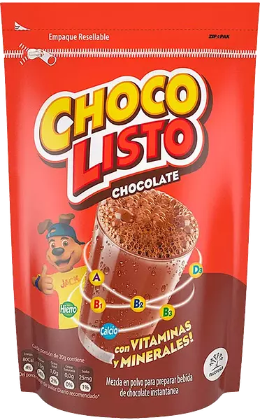 Chocolisto X484gr 10% Extracont