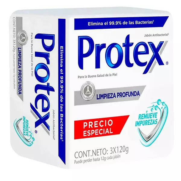 Jabon Protex Limp Prof 3x120gr