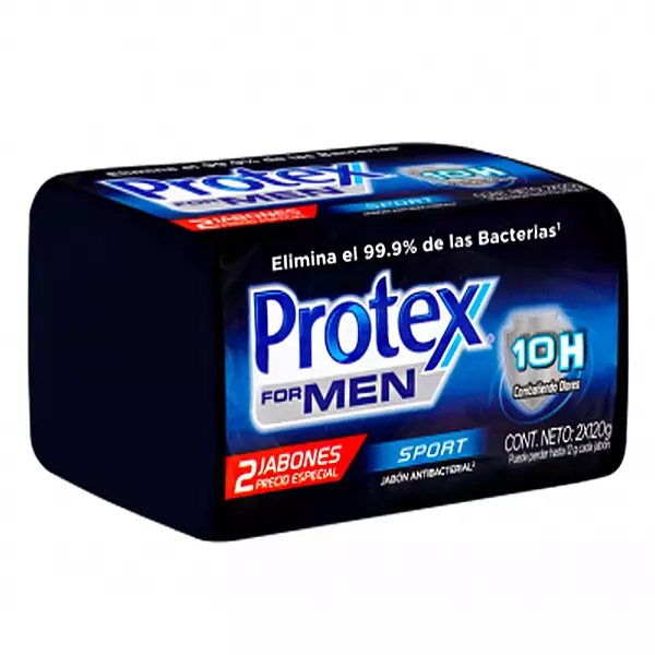 Jabon Protex Men Sport 2x120gr