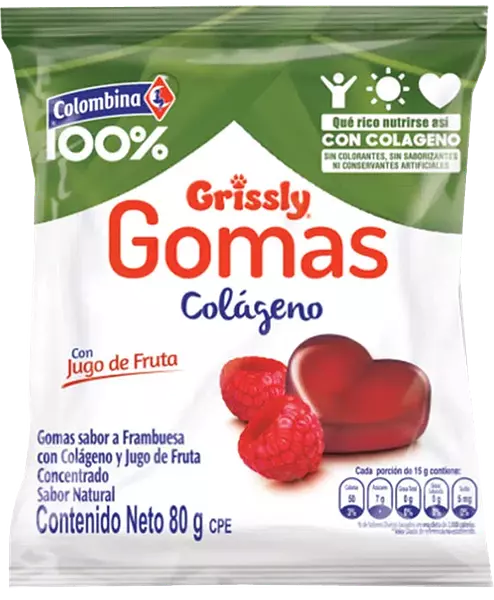 Gomas Grissly Colageno X80gr