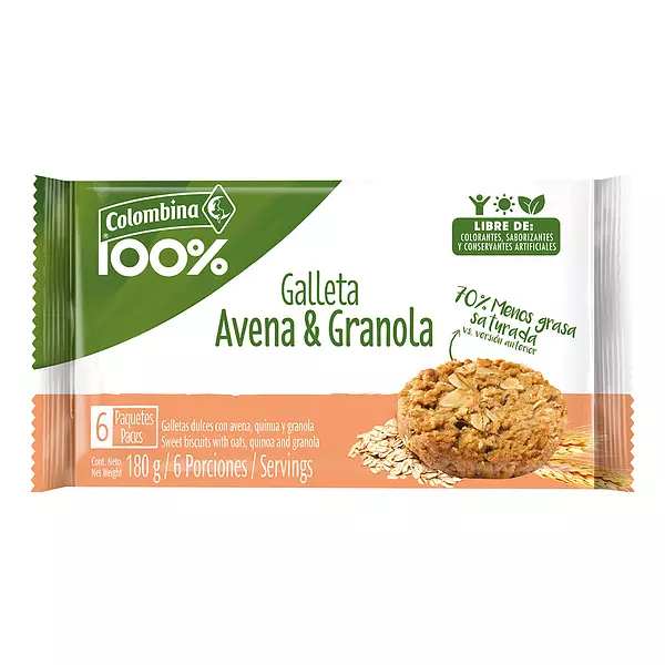 Gall 100% Avena Granola 180g