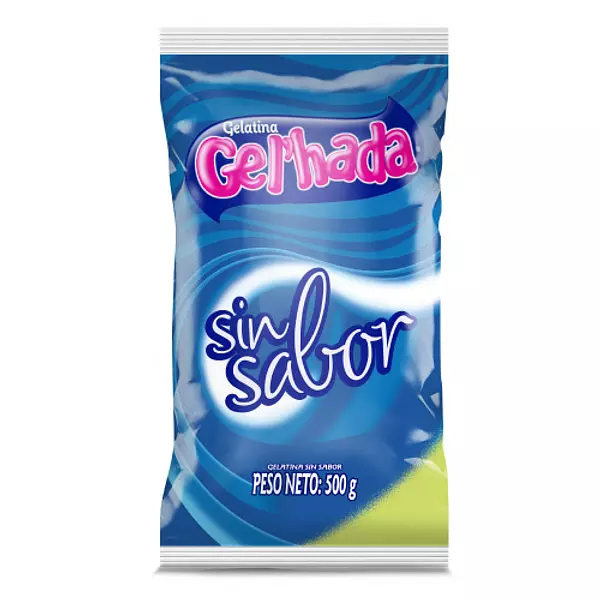 Gelatina Gelhada X500 Sin Sabor