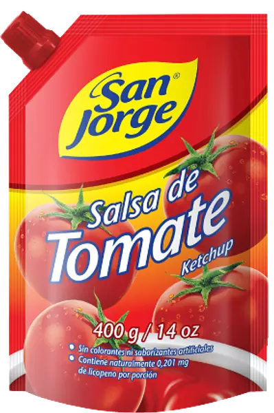 Salsa Tomate San Jorge X 400gr Doypack