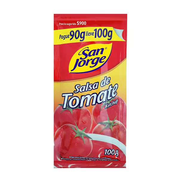 Salsa Tomate Pag 90g Llv 100g San J