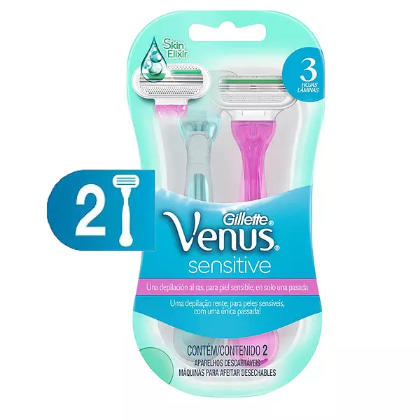 Maquina Venus Sensitive X2