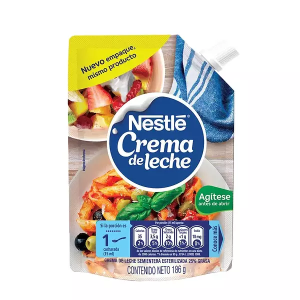 Crema de Leche Nestle Dp x 186 Gr
