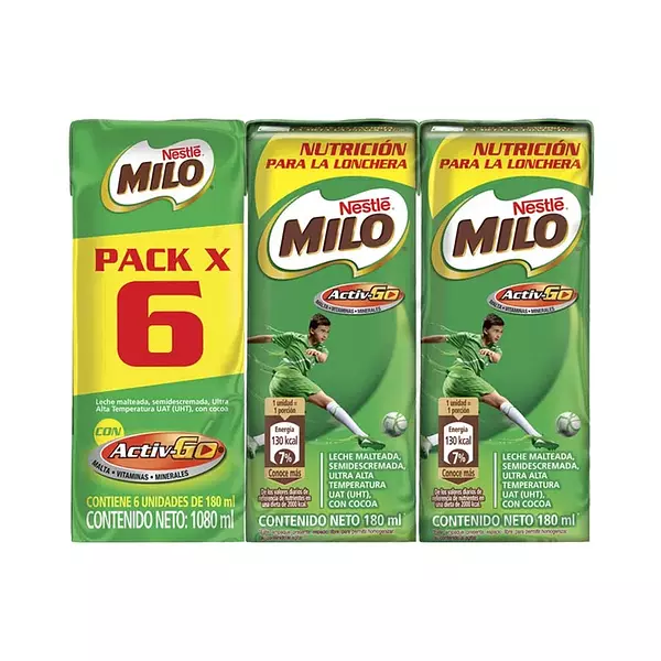 Milo Actigen-E Tetra Pack X6 Unds