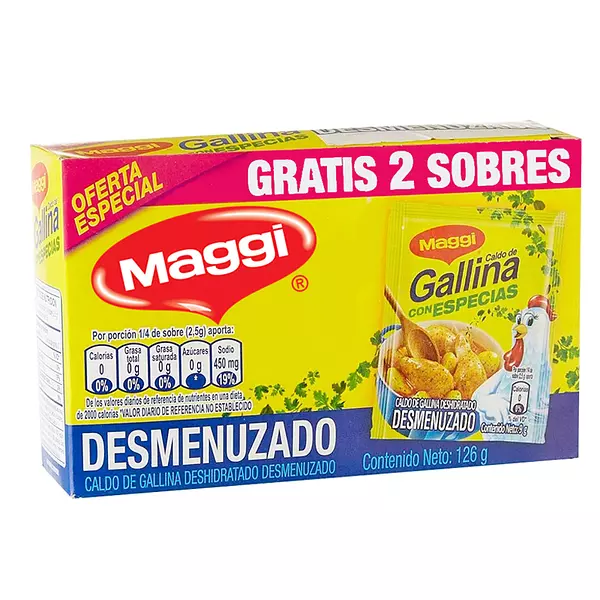 Caldo Maggi Especias Desmenuz P12 Ll14