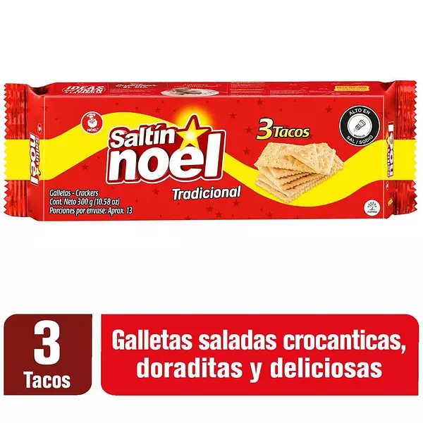 Galletas Saltin 3tc 300g