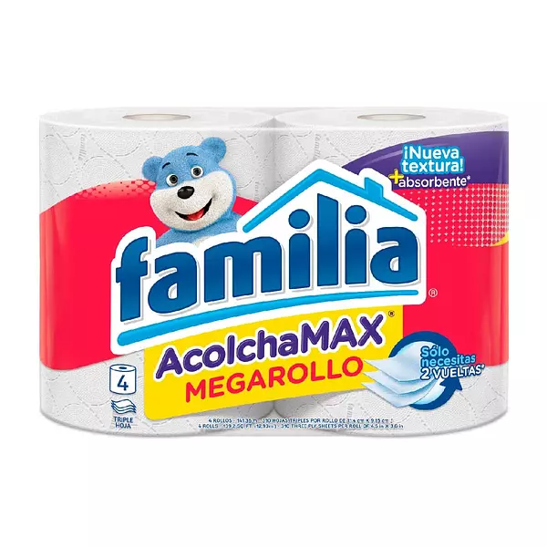 Papel Hig Familia Acmax Mg 4rll Fsc