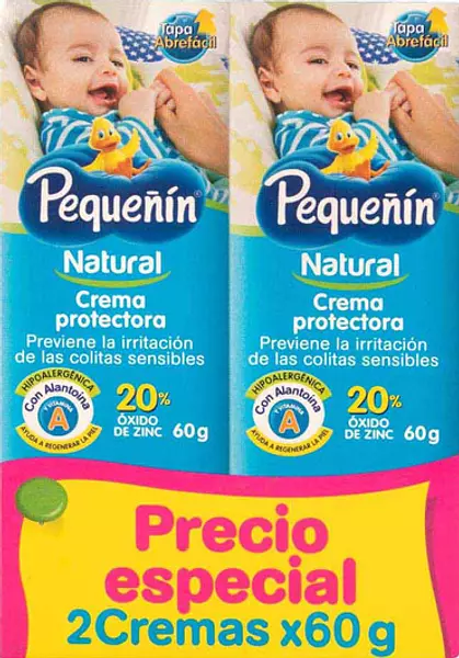 Crema Pequeñin 2x60ml Pesp