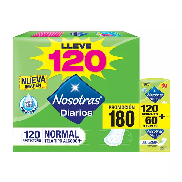 Protect Nos Diarios 120+Gts 60 Flexibles