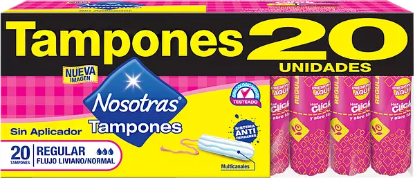 Tampon Nosotras Dig x 20 Und