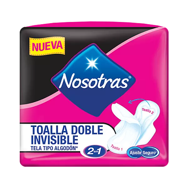 Toalla Nosotras Dobles X6