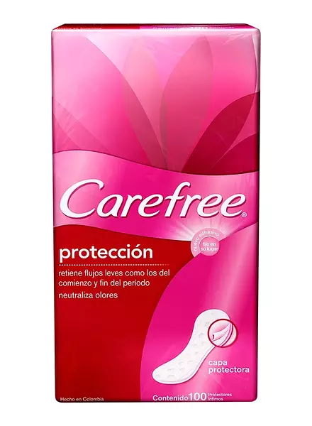 Protectores Carefree Pre Esp x 100 Und