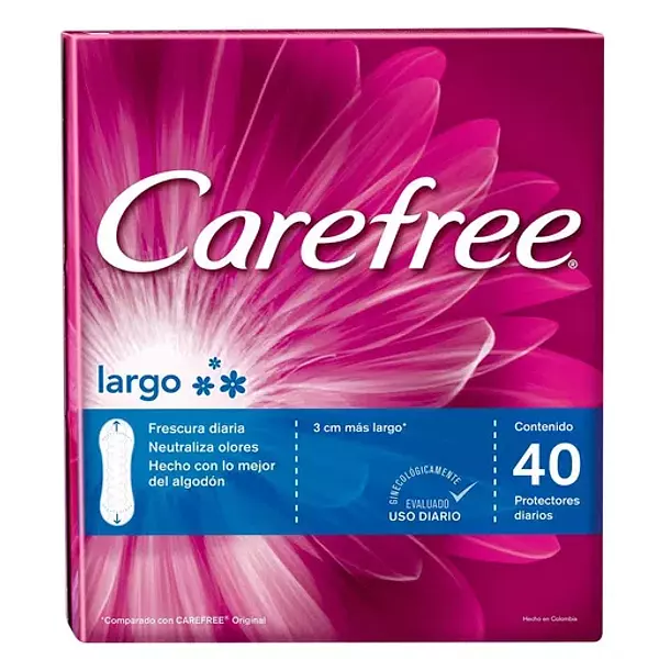 Carefree Proteccion Largos X40 Un