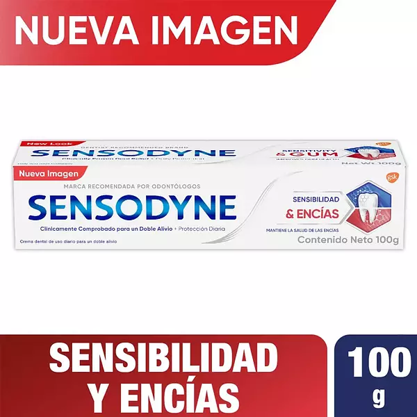 Cr Sensodyne Sensib y Encias X100g